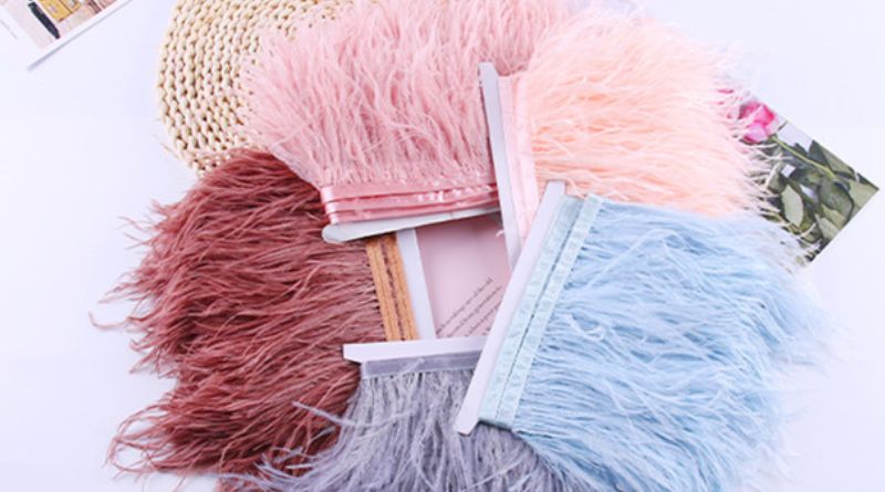 Creative Uses Of Ostrich Feather Fringe In Modern Fashion And Decor